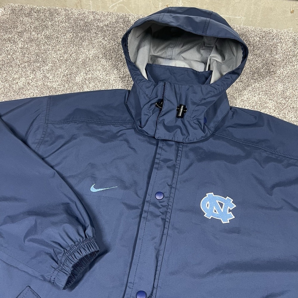 Nike Jacket North Carolina Baseball TEAM ISSUED Weatherproof UNC Tar Heels Blue